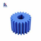 Blue Plastic Injection Molding Parts 2D Drawing For Automotive